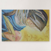 Onze Lieve Vrouw van Zwijgen die baby Jezus vastho Legpuzzel (Horizontaal)