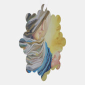 Onze Lieve Vrouw van Zwijgen die baby Jezus vastho Ornament Kaart (Rechts)