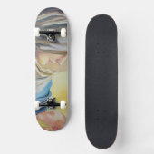 Onze Lieve Vrouw van Zwijgen die baby Jezus vastho Persoonlijk Skateboard (Voorkant)