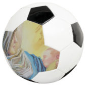 Onze Lieve Vrouw van Zwijgen die baby Jezus vastho Voetbal (Drie kwart)