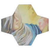 Onze Lieve Vrouw van Zwijgen die baby Jezus vastho Voetbal (Enkel)