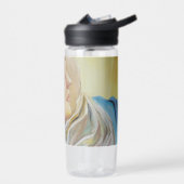 Onze Lieve Vrouw van Zwijgen die baby Jezus vastho Waterfles (Links)