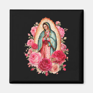 Onze Lieve Vrouw Virgen De Guadalupe Heilige Maagd Magneet