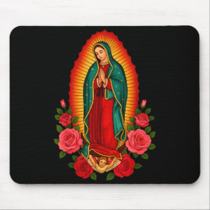 Onze Lieve Vrouw Virgen De Guadalupe Heilige Maagd Muismat