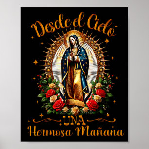 Onze Lieve Vrouw Virgen De Guadalupe Heilige Maagd Poster