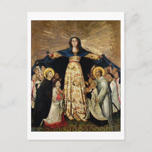 Onze Lieve Vrouwe en de Masters van de Orde van Briefkaart (Voorkant)