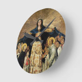 Onze Lieve Vrouwe en de Masters van de Orde van Ronde Klok (Hoek)