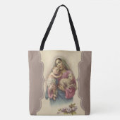 Onze Lieve Vrouwe van de Goede Schaapherder Jezus  Tote Bag (Voorkant)