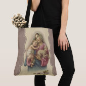 Onze Lieve Vrouwe van de Goede Schaapherder Jezus  Tote Bag (Dichtbij)
