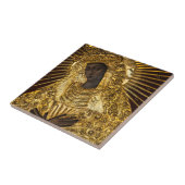 Onze Lieve Vrouwe van de poort van Dawn Litouwen Tegeltje (Zijkant)