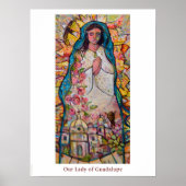Onze Lieve Vrouwe van het poster van Guadalupe Cla (Voorkant)
