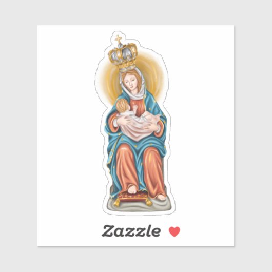 Onze Lieve Vrouwe van Le Leche Vinyl Sticker (Vel)
