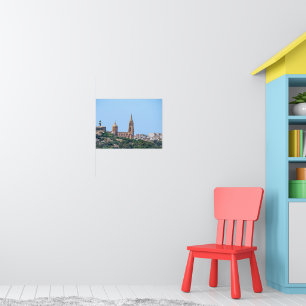 Onze-Lieve-Vrouwe van Lourdeskapel met uitzicht op Poster
