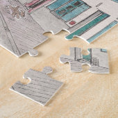 Onze-Lieve-Vrouwekerk, Brugge België Stadsbeeld Legpuzzel (Zijkant)