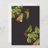 Onze Lil Devil Birthday Invitation Kaart (Achterkant)