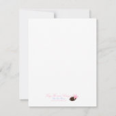 Onze lil ladybug heeft een ... kaart (Achterkant)