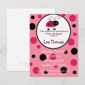 Onze lil ladybug heeft een ... kaart (Voorkant / Achterkant)