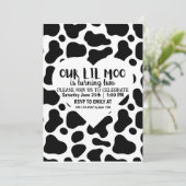 Onze Lil Moo-jongen draait twee verjaardagskaart Kaart (Staand voorkant)