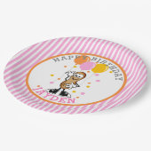 Onze Lil Peanut Birthday Party Papieren Bordje (Gekanteld)