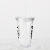 Onze Little Boo Halloween 2e Verjaardag Acryl Drinkbeker (Rechts)