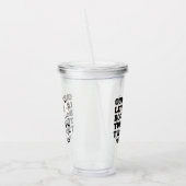 Onze Little Boo Halloween 2e Verjaardag Acryl Drinkbeker (Links)