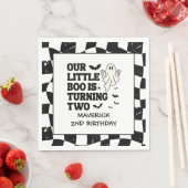 Onze Little Boo Halloween 2e Verjaardag Servet (Insitu)