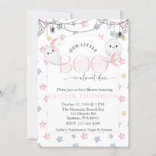 Onze Little Boo is bijna te wijten aan Halloween B Kaart