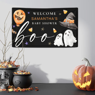 Onze Little Boo is te wijten aan Halloween Baby sh Spandoek