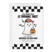 Onze Little Boo krijgt 2 verjaardagsuitnodiging