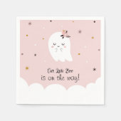 Onze Little Boo Roze Baby shower servetten - Ghost (Voorkant)