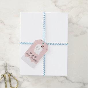 Onze Little Boo Roze Baby shower Spook Labels Cadeaulabel