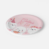 Onze Little Book Verjaardag Decoraties Papieren Bordje (Gekanteld)