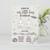 Onze Little BOS draaien een Halloween Verjaardag Kaart (Staand voorkant)