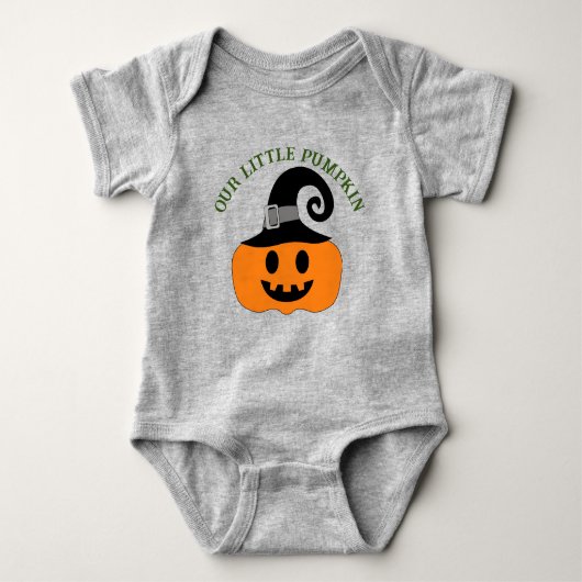 Onze Little Pumpkin Baby Jersey Bodysuit (Voorkant)
