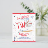 Onze Little Rookie Baseball Budget 2e Verjaardag (Staand voorkant)