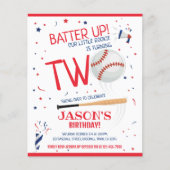 Onze Little Rookie Baseball Budget 2e Verjaardag (Voorkant)