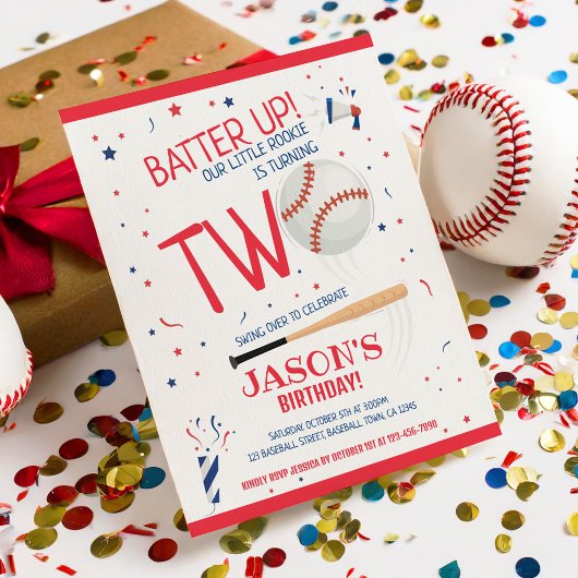 Onze Little Rookie Baseball Budget 2e Verjaardag