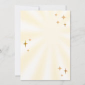 Onze Little Sunshine Birthday Party Kaart (Achterkant)