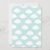 Onze Little Sunshine Boy's 1e verjaardagsfeestje Kaart (Achterkant)