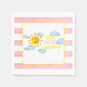 Onze Little Sunshine Napkin Servet (Voorkant)