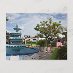 Onze Lucaya-waterfontein Briefkaart