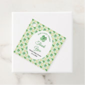 Onze Lucky Charm St. Patrick's Baby Shower Bedankjes Labels (In situ)