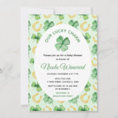 Onze Lucky Charm St. Patrick's Baby Shower Kaart (Voorkant)