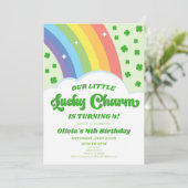 Onze Lucky Charm St. Patrick's Day verjaardagsfees Kaart (Staand voorkant)