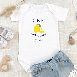 Onze Main Squeeze Kinderen Verjaardag Bodysuit