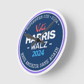 Onze Make America Sane Again Harris Walz 2024 Ronde Klok (Hoek)