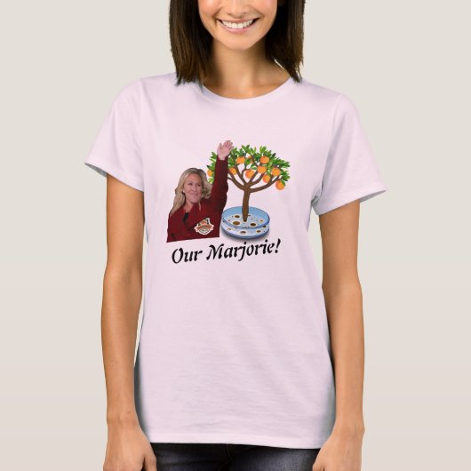 Onze Marjorie. T-shirt (Voorkant)