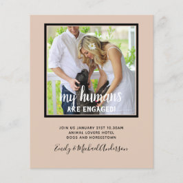 ONZE Mensen zijn GEENGAGEERD - HONDENFOTO Betrokke Flyer