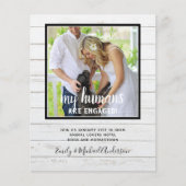 ONZE Mensen zijn GEËNGAGEERD - HUISELIJK DIER FOTO Flyer (Voorkant)