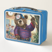 Onze metalen eenhoorn lunchbox (Voorkant)